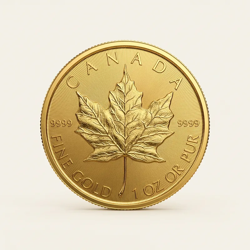 2026 1 oz Canadian Gold Maple Leaf product photograph