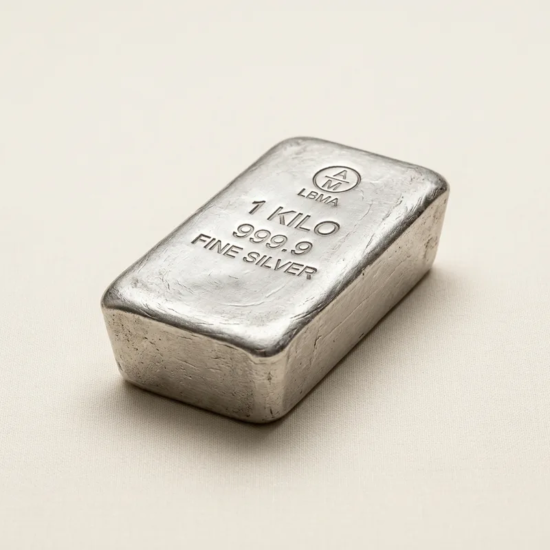 Random Refiner 1 Kilo Silver Bar product photograph